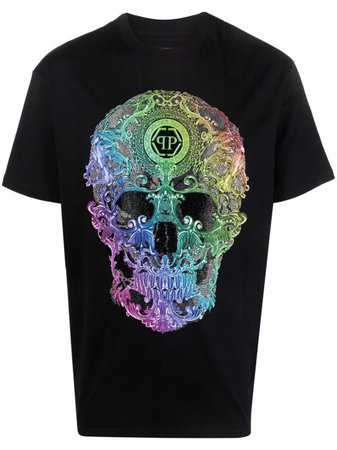 Philipp Plein Camiseta Con Motivo Skull - Farfetch