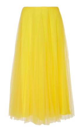 Trivelas Tulle Pleated Skirt by Ralph Lauren | Moda Operandi
