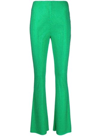 Cult Gaia Remany Embellished Flared Trousers - Farfetch