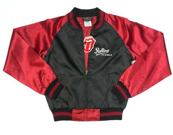 Rolling Stones Ladies Junior Varsity / Bomber Jacket | eBay