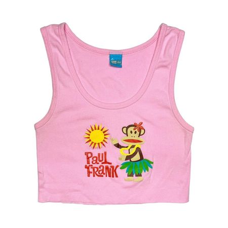 Paul Frank Women's Pink Vests-tanks-camis | Depop
