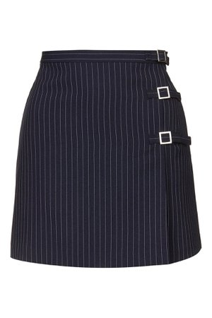 Pinstripe Buckle Skirt | Topshop