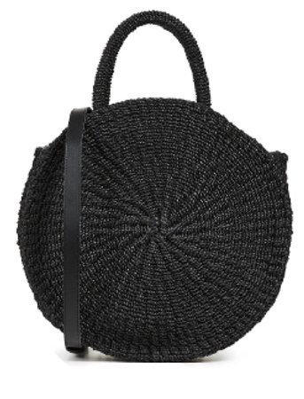 Bag round woven bag