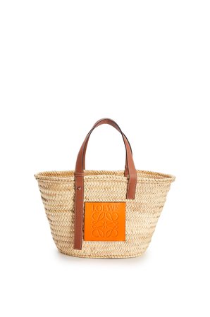orange and white straw bag - Google Search
