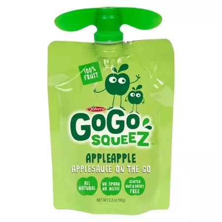Gogo Squeez Applesauce On The Go Pouch - 3.2oz : Target