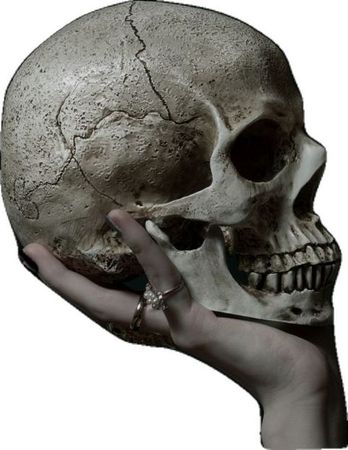 sadcherrysoda grey skull png