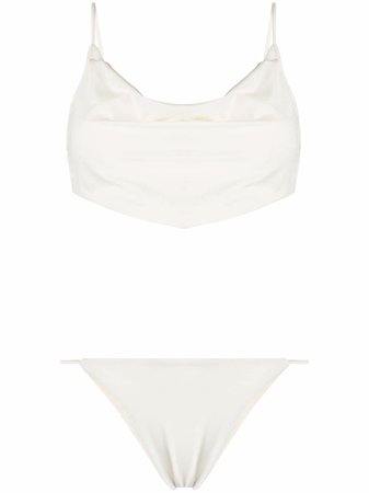 Sian Swimwear Joy bandeau style bikini - FARFETCH