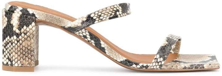 Tanya snake print sandals