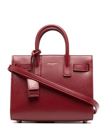 Shop red Saint Laurent Sac De Jour tote bag with Express Delivery - Farfetch