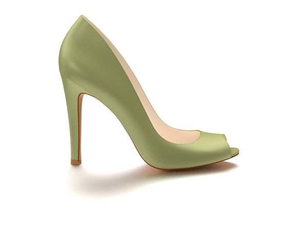 ugly green heels