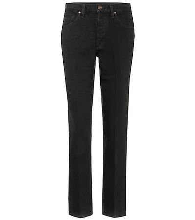 Benefit mid-rise straight jeans
