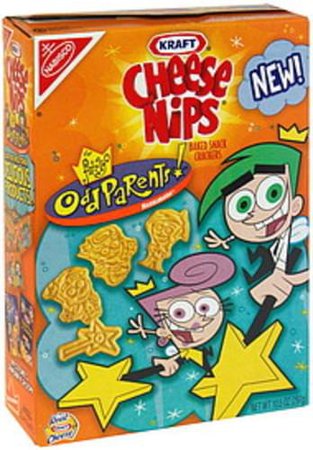 Cheese Nips The Fairly Odd Parents Baked Snack Crackers - 10.5 oz, Nutrition Information | Innit