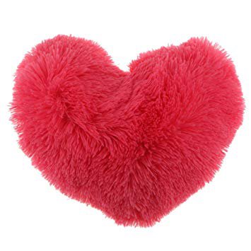 Baoblaze Deluxe Heart-Shaped Plush Throw Pillow Cushion Great Xmas Gift for Family Friend - Blue+White: Amazon.ca: Gateway