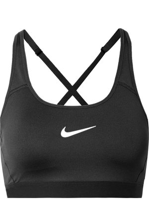 Nike | Mesh-paneled Dri-FIT stretch sports bra | NET-A-PORTER.COM