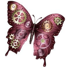 butterfly steampunk filler