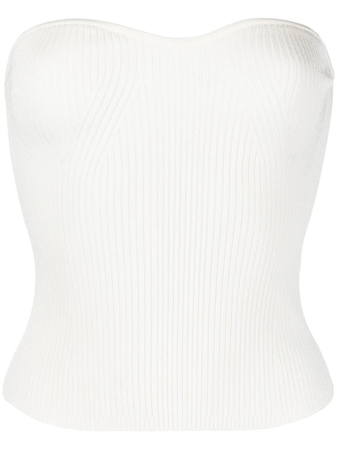 polo Ralph Lauren white corset top Farfetch