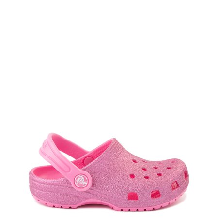 Crocs Classic Glitter Clog - Baby / Toddler / Little Kid - Pink Lemonade | Journeys