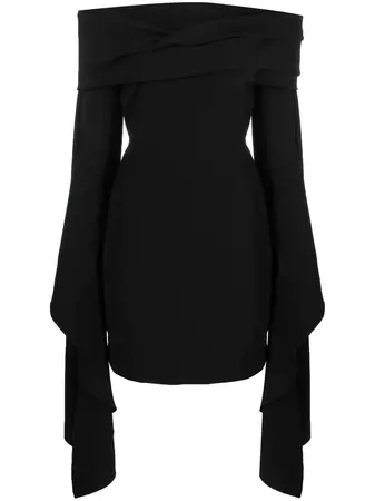 Solace London off-shoulder Mini Dress - Farfetch
