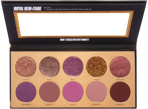 Uoma Beauty Black Magic 'Coming 2 America' Royal Heir-itage Color Palette