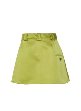Prada green skirt
