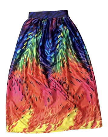 Kaleidoscope Dream Maxi Skirt