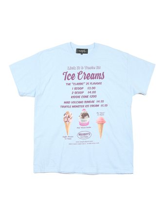 【MILKBOY】 ICE CREAMS TEE (Tops / T-shirts) | MILK (Milk) mail order | Fashion Walker
