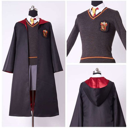 Online Shop Kids Gryffindor Robe Uniform Hermione Granger Cosplay Costume Child Version | Aliexpress Mobile