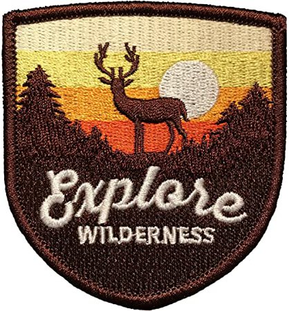 Explore Wilderness/Iron on Patch