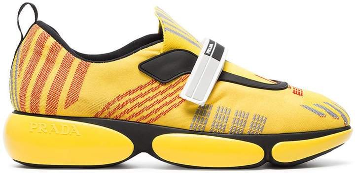 Yellow Cloudbust nylon sneakers