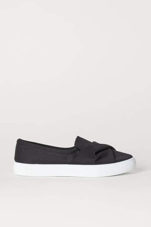 Slip-on Sneakers - Black
