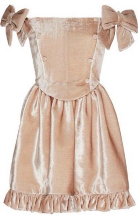 vintage velvet dress