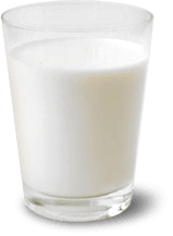 Milk glass PNG