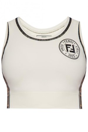 Sports bra with logo Fendi - Vitkac shop online
