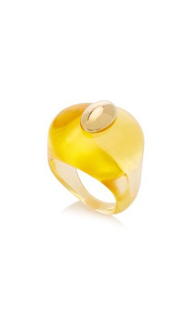 Amber Resin Ring By La Manso | Moda Operandi