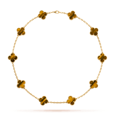 Van Cleef & Arpels Vintage Alhambra Necklace, 10 Motifs - Google Search