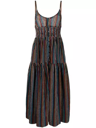 Solid & Striped Skylar Tiered Maxi Dress - Farfetch