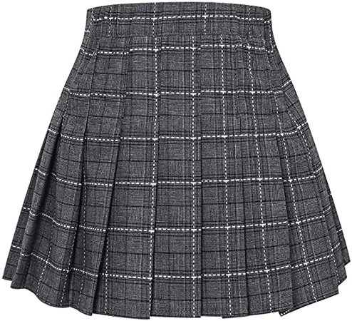 Amazon.com: SANGTREE Girls & Women's Pleated Skirt with Comfy Stretchy Band, 2 Years - Adult XL: Clothing