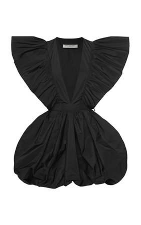 Ruffled Taffeta Mini Dress by Philosophy di Lorenzo Serafini | Moda Operandi
