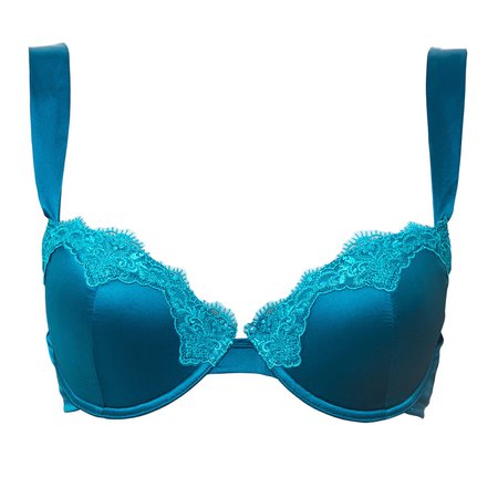 Opulent Lace Bra In Peacock | Tallulah Love | Wolf & Badger
