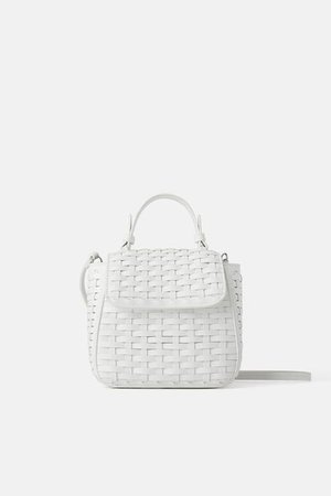 white woven tote bag - Google Search