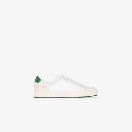 white Retro Low '70s leather sneakers