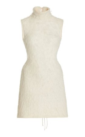 Textured-Knit Mini Dress By Laquan Smith | Moda Operandi