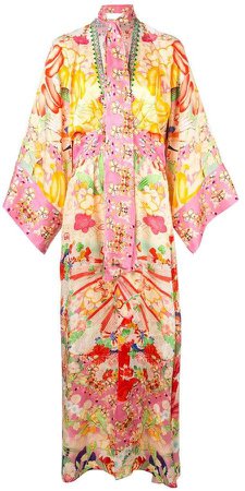floral kimono dress