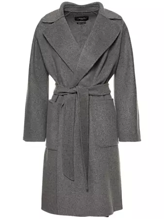 Rovo wool double belted midi coat - Weekend Max Mara - Women | Luisaviaroma