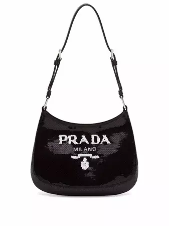 Prada Cleo Sequinned Shoulder Bag - Farfetch
