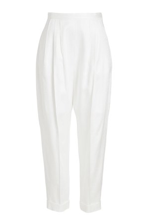 Tapered Pants with Pleats Gr. FR 40