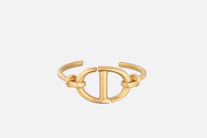CD Navy Bracelet Gold-Finish Metal - Fashion Jewelry - Women's Fashion | DIOR
