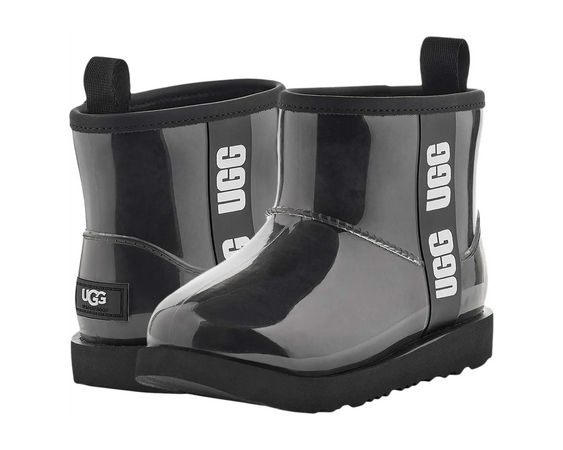 black clear Ugg boots