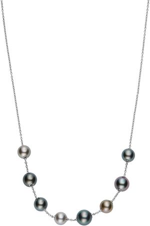 Pearls in Motion Black South Sea Cultured Pearl Necklace