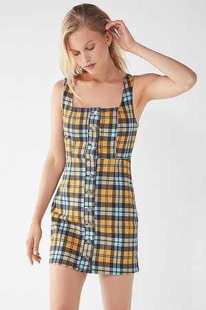 UO Button Down Dress | Urban Outfitters